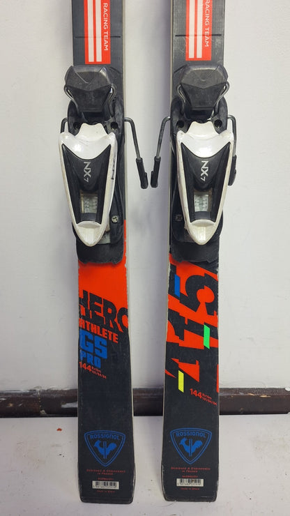 Rossignol Hero Athlete GS Pro 144 cm Ski + Look NX 7 Bindings Winter Sport Snow