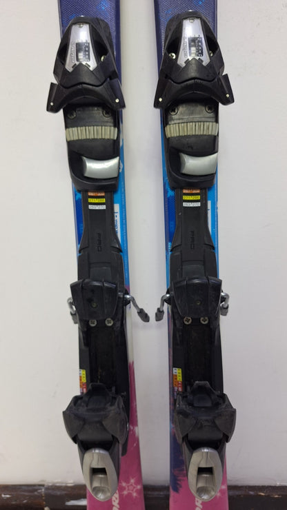 Nordica Little Belle 130 cm Ski + Elan ESP 7.5 Bindungen Winter Adventure Winter