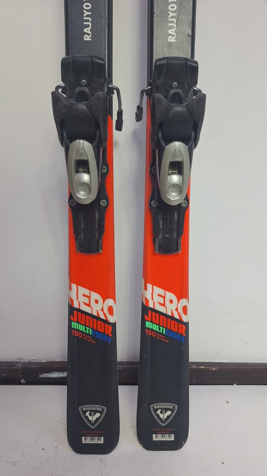 Rossignol Hero J 150 cm Ski + Fixations Elan ESR 10 Hiver Plaisir Neige Sports