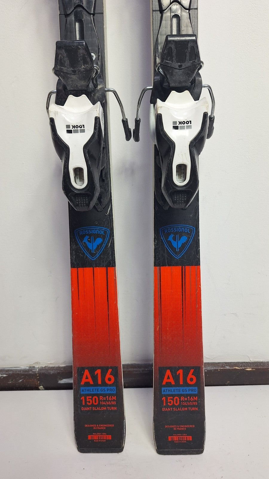 Rossignol HERO Athlete GS Pro 150 cm Ski + Look 7 Bindungen Wintersport Schnee