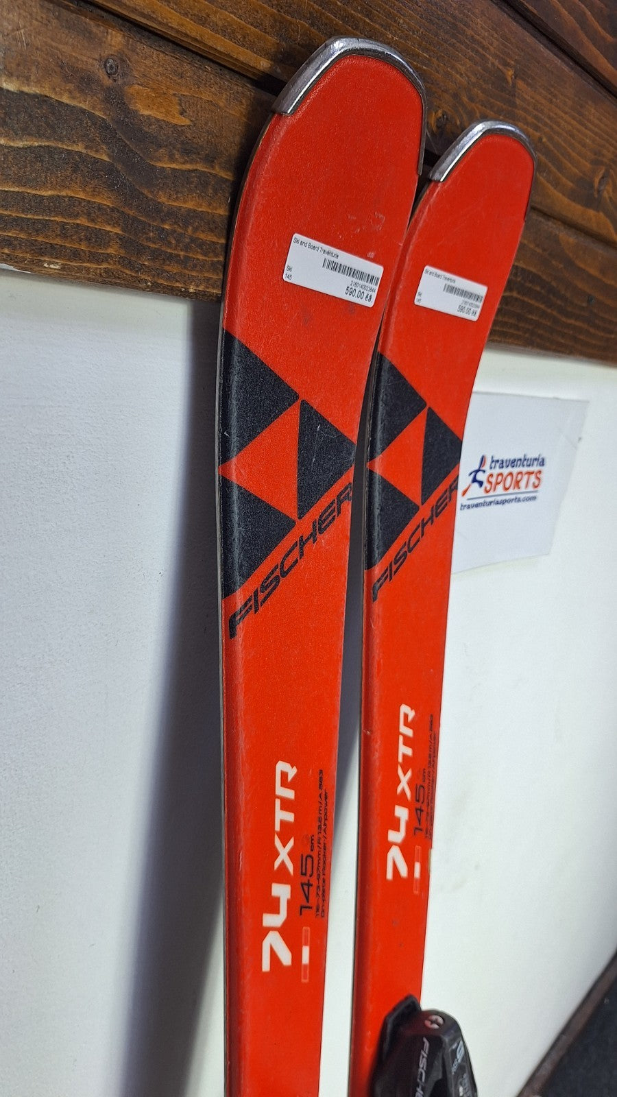 Fischer 74XTR RC One 145cm  Ski + Fischer RS 9 Bindings Adventure Winter Sport
