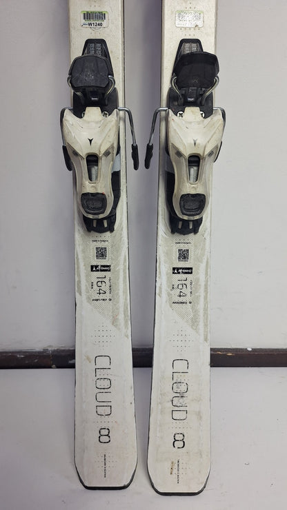 Atomic Cloud 8 164 cm Skis + Atomic Lithium 10 Bindings Winter Sport Snow Fun