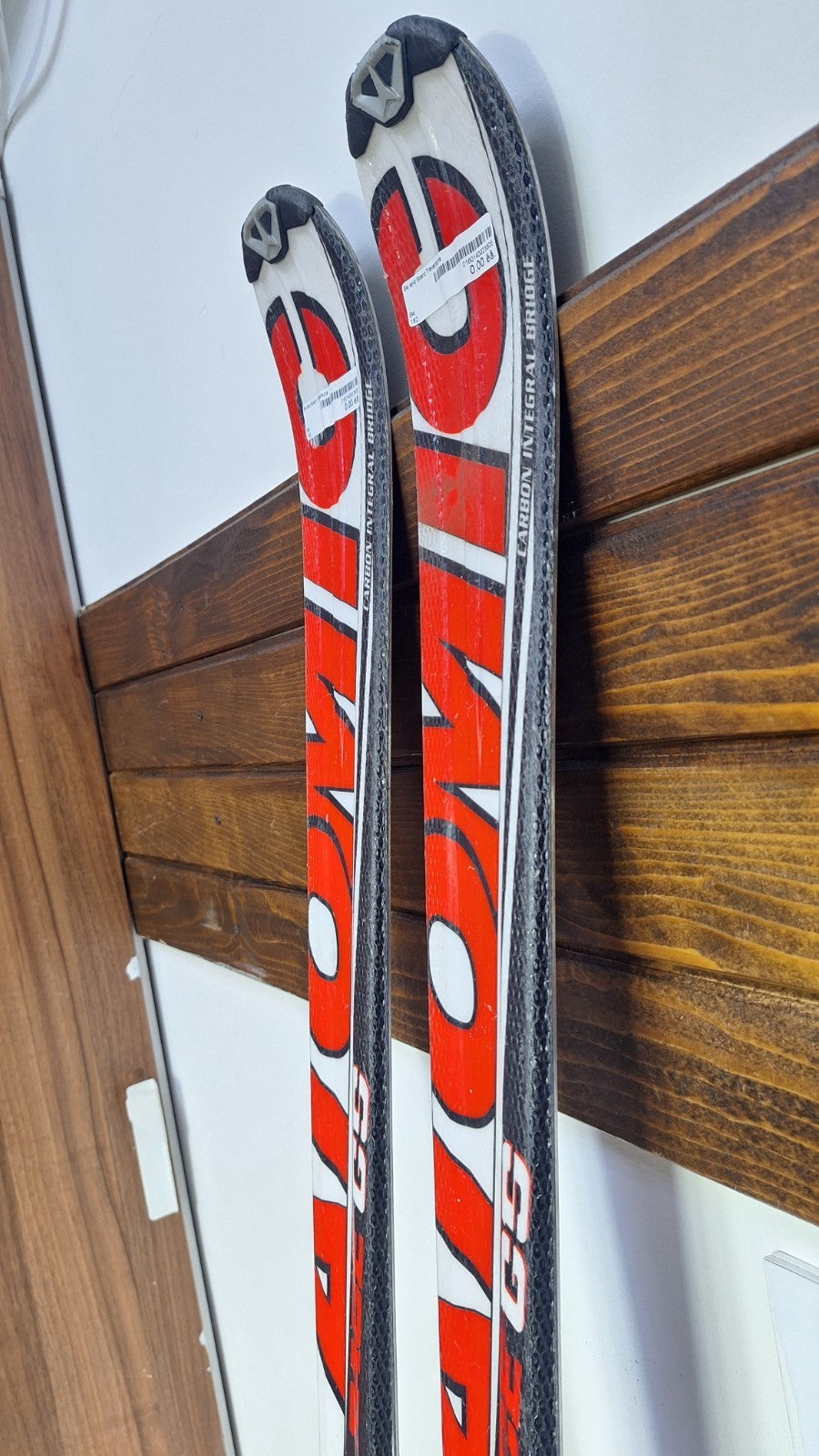 Atomic Race GS 10 182 cm Skis + Atomic 10 Bindings Winter Sport