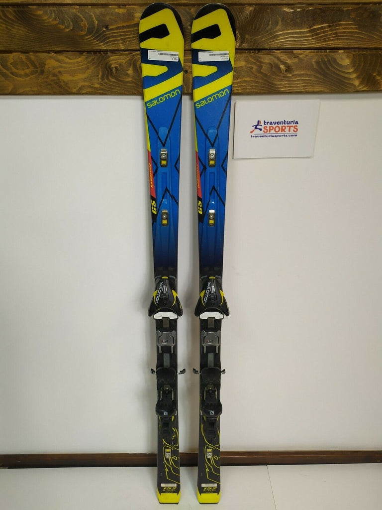 Salomon Race GS 152 cm Ski + Salomon Z12 Bindings Winter Adventure Winter