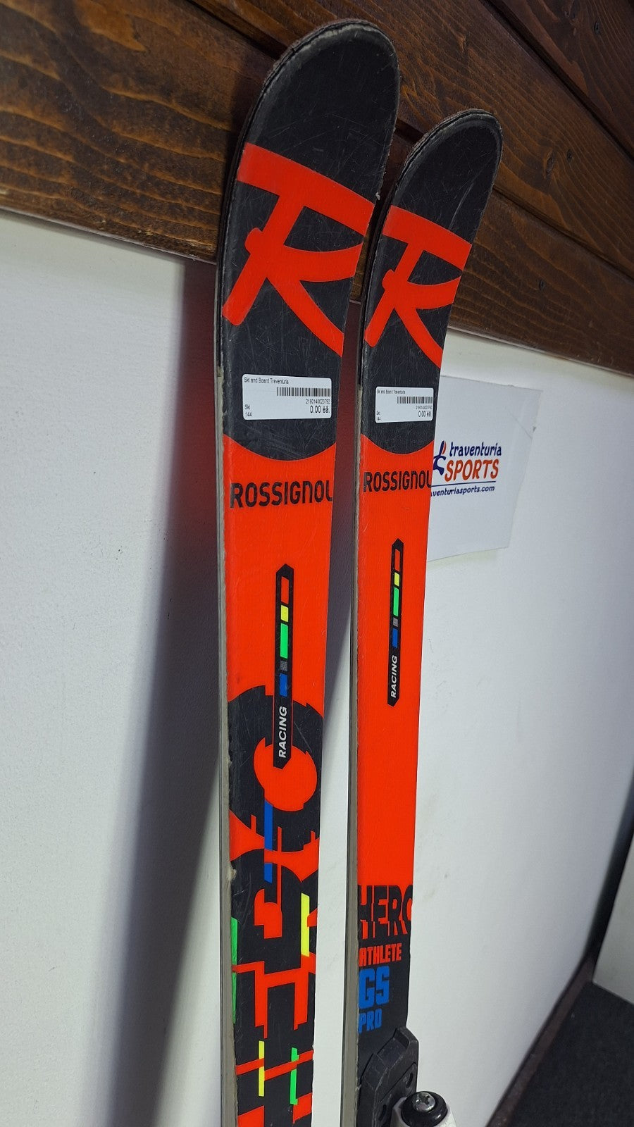 Rossignol Hero Athlete GS Pro 144 cm Ski + Look NX 7 Bindings Winter Sport Snow
