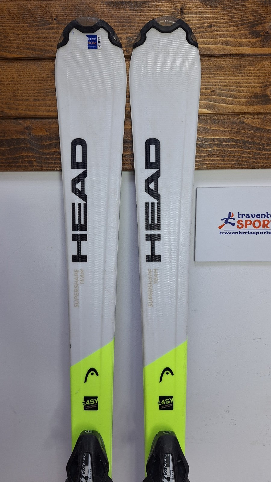 Ski HEAD Supershape Team Easy JRS 157 + fixations Tyrolia BYS 10, sport d'hiver