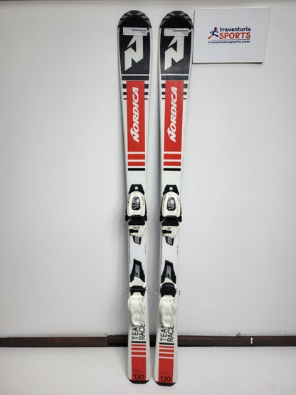 Ski Nordica Team Race 130 cm + fixations Marker 7 Sport d'hiver Plaisir