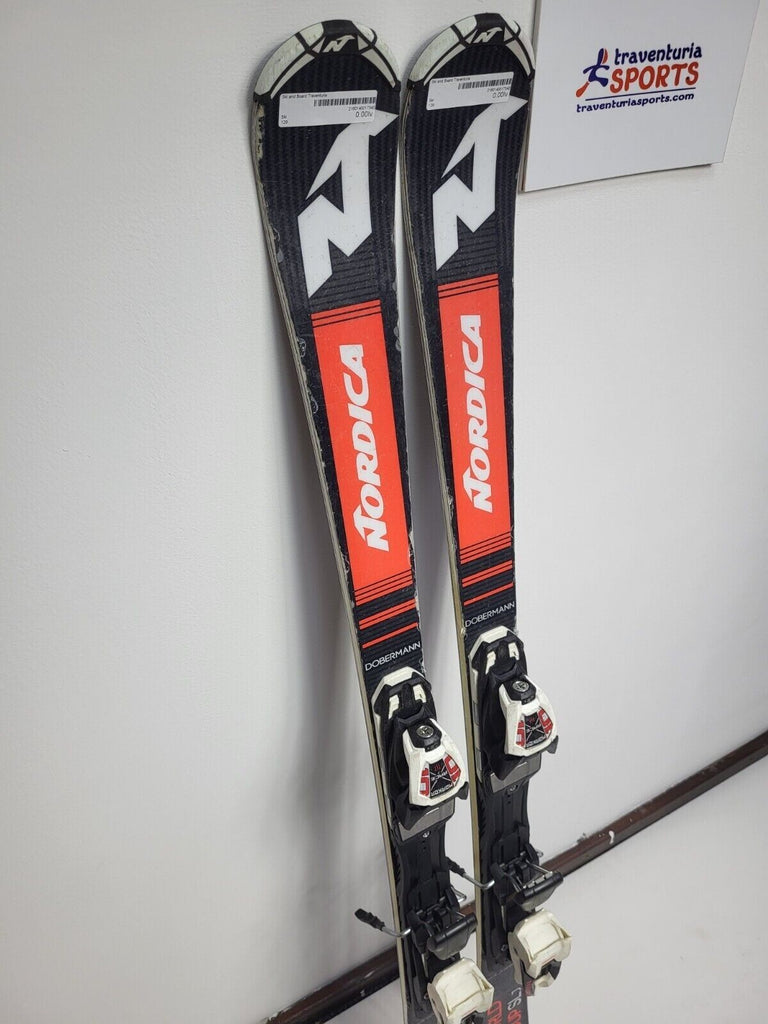 Nordica Dobermann WC SL J 129 cm Ski + Marker 10 Bindings Sport