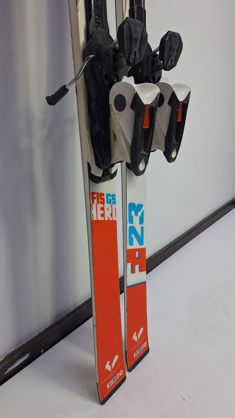 Rossignol Hero FIS GS  175 cm Ski + Rossignol 12 Bindings Winter Fun Snow