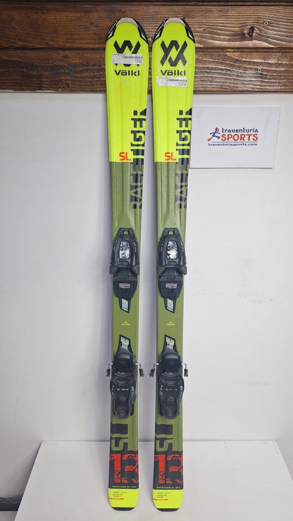 Völkl Racetiger 13 SL 120 cm Ski + Marker 4.5 Bindung Wintersport Schneespaß