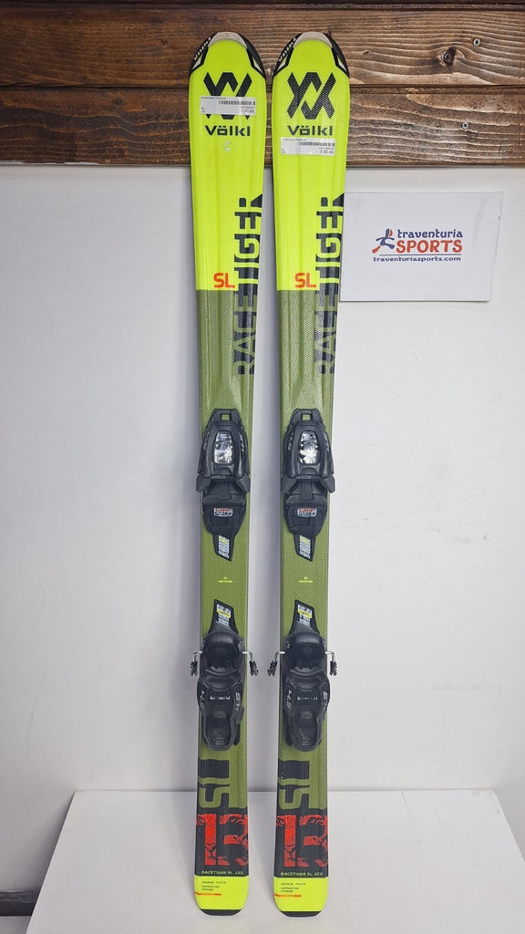 Völkl Racetiger 13 SL 120 cm Ski + Marker 4.5 Bindings Winter Sport Snow Fun