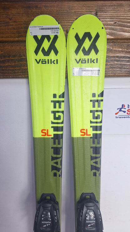 Völkl Racetiger 13 SL 120 cm Ski + Marker 4.5 Bindung Wintersport Schneespaß