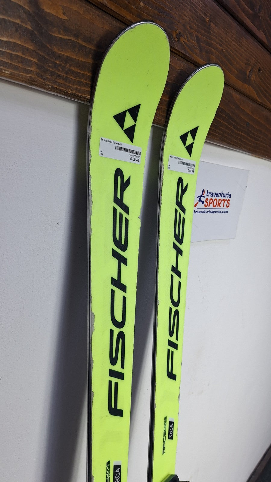 Fischer RC4 GS 143cm Ski + Fischer Z9 Bindings Fun Snow Winter Sport
