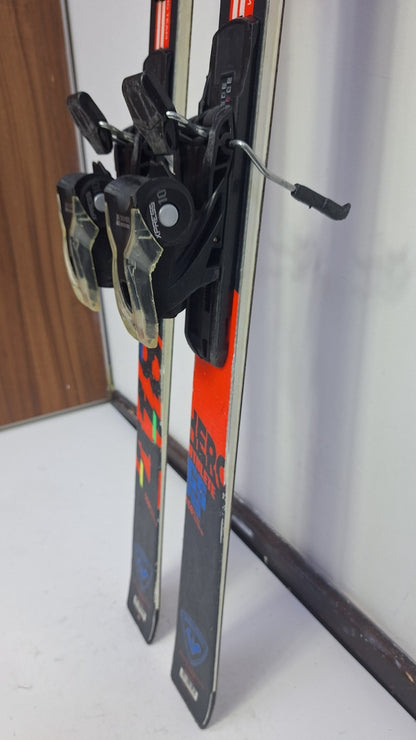 Sci Rossignol Hero Athele GS Pro 158 cm + attacchi Look 10 Divertimento invernale Sport sulla neve