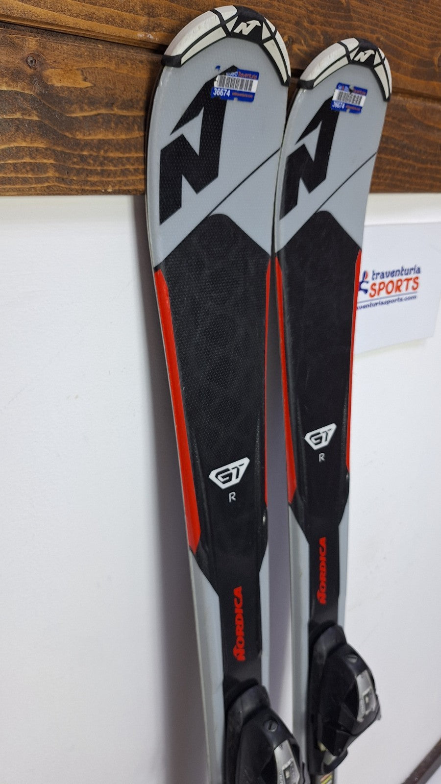 Sci Nordica GT R EVO 144 cm + attacchi Elan ESP 7.5 Adventure Snow