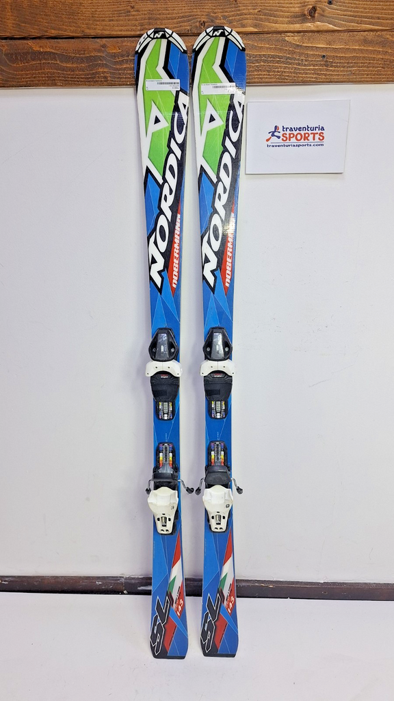 Nordica Dobermann WC SL 143 cm Ski + Fischer RS9 Bindungen Sport Winterspaß