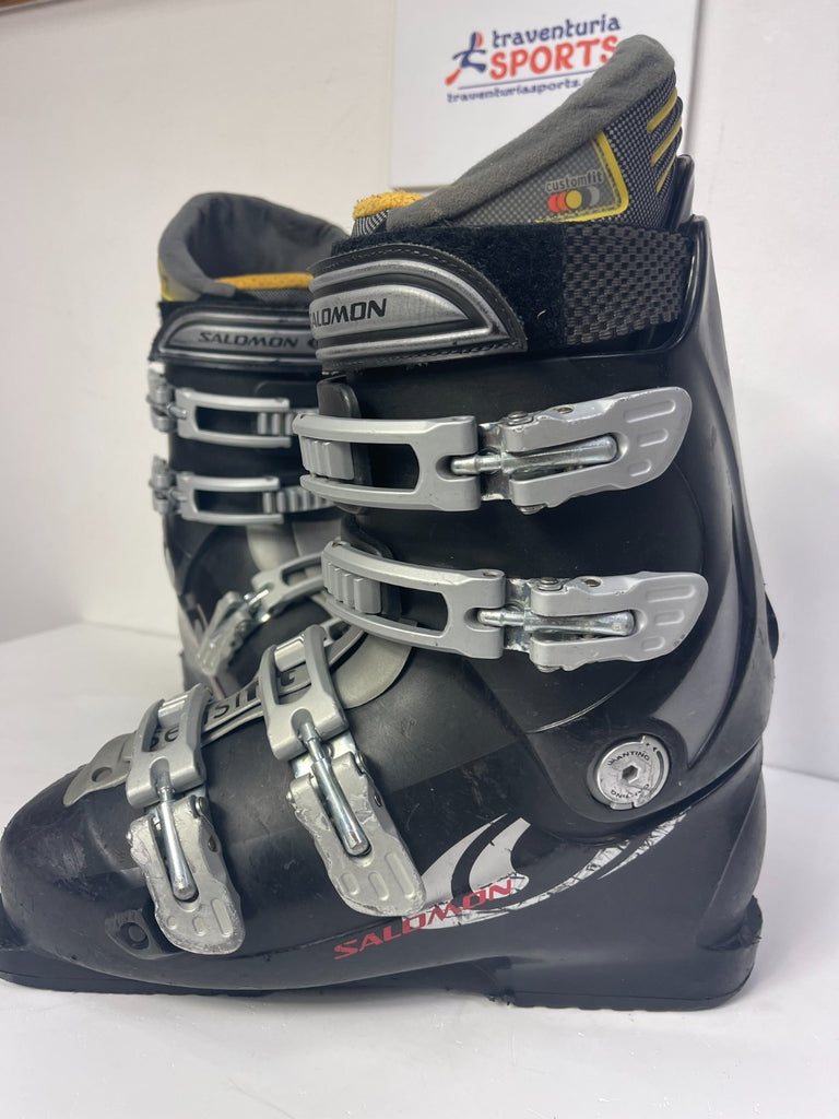 salomon evolution skis Salomon Evolution Ski Boots (EU 42 2/3; UK 8 1/2; Mondo 275) Sport Win – Traventuria Sports