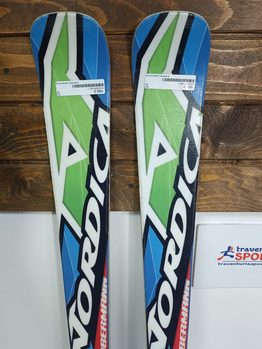 Nordica Dobermann GS 163 cm Ski + Marker 10 Bindings Sport Winter Fun Snow