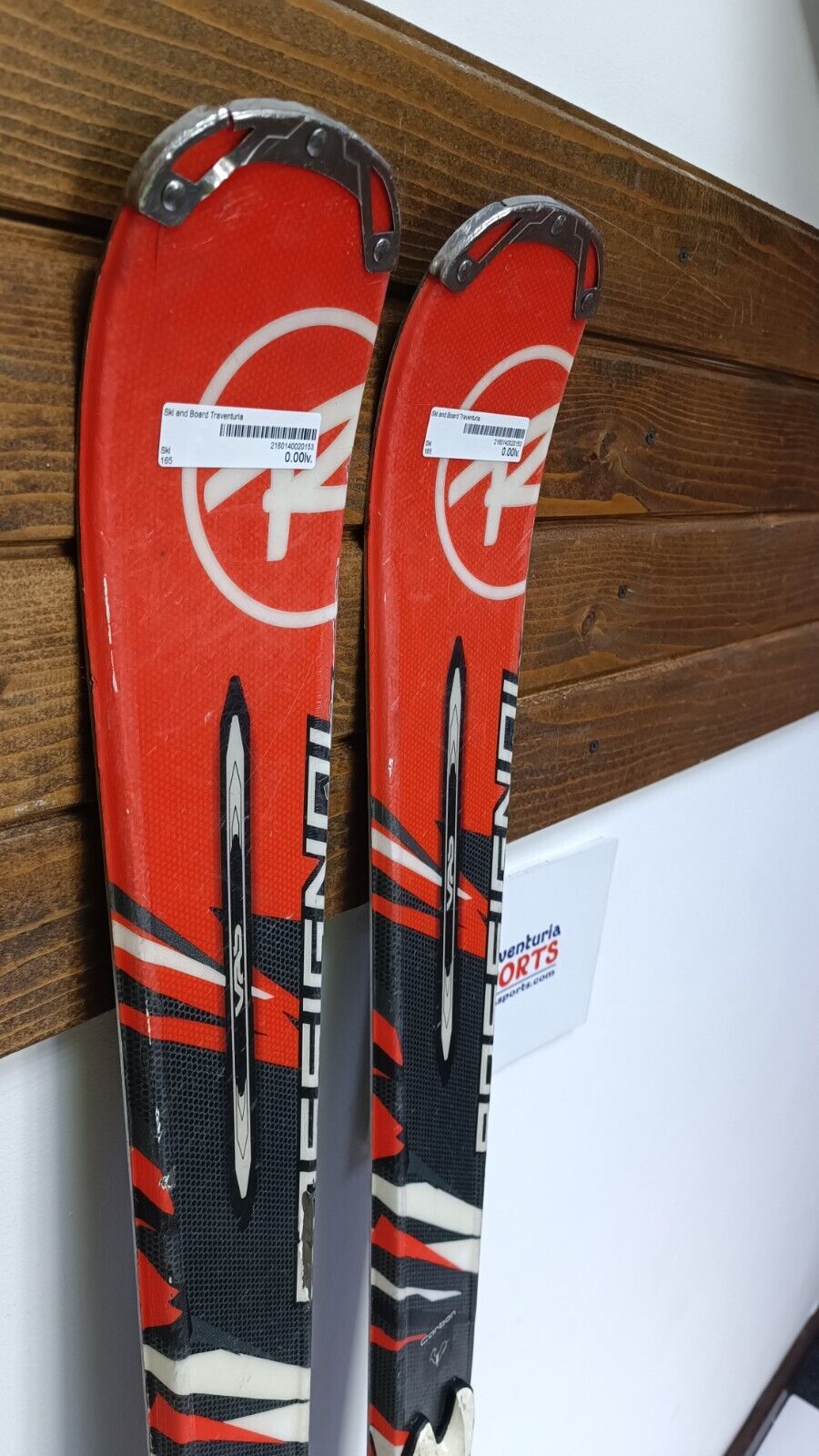 Rossignol ZX 3D Carbon 165cm Ski + Rossignol 10 Bindings Winter Adventure Winter