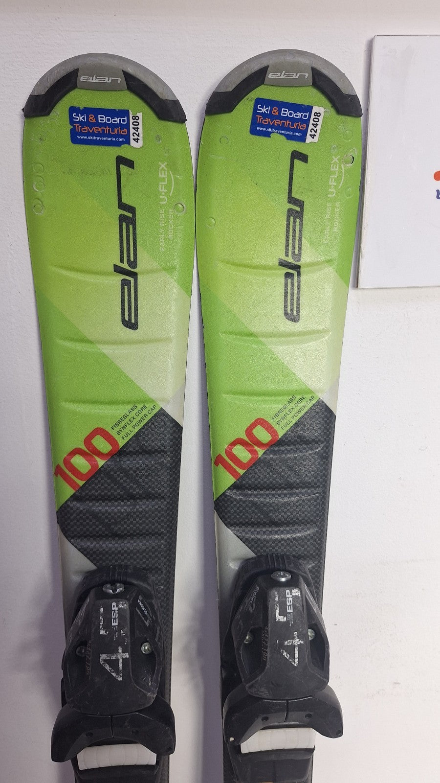 Elan Explore Pro 100 cm  Ski + Elan ESP 4.5 Bindings Adventure Winter Sport Snow