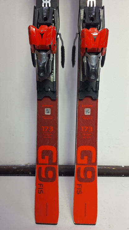 Atomic Redster G9 FIS 173 cm Ski + Atomic X12 Bindung Wintersport Schneespaß