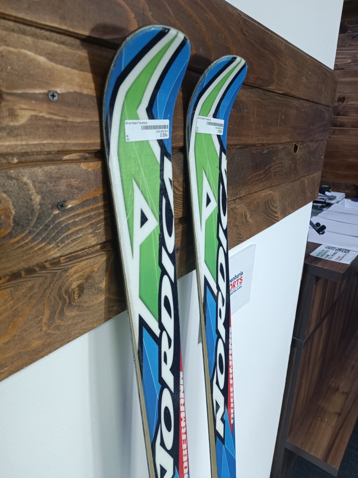 Ski Nordica Dobermann GS 163 cm + fixations Marker 10 Sport Hiver Plaisir Neige