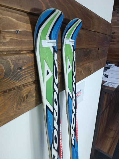 Ski Nordica Dobermann GS 163 cm + fixations Marker 10 Sport Hiver Plaisir Neige