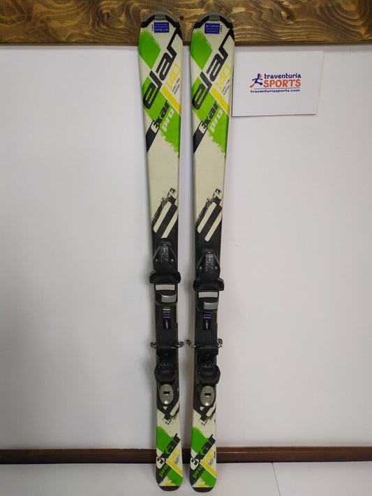 Elan Exar Pro 140 cm Ski + Elan SP 7.5 Bindungen Sport Schnee Winterspaß