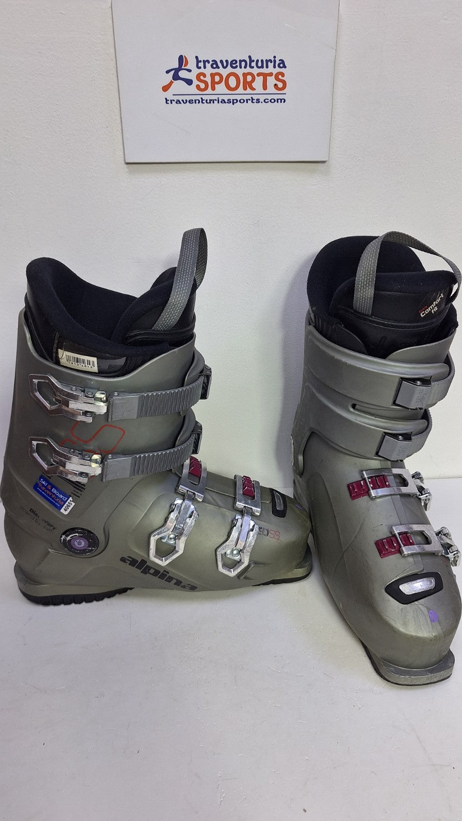 Alpina DSS RTL Ski Boots (EU 41 1/3; UK 7  1/2 ; Mondo 265) Sport Winter Snow