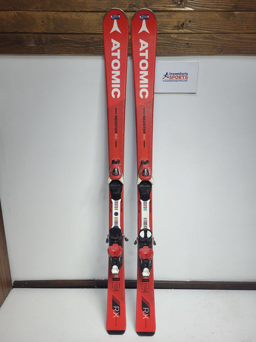 k2 atomic skis red Atomic RX EZY2 156cm Ski + Atomic 7 Bindings Winter Sport Fun – Traventuria Sports