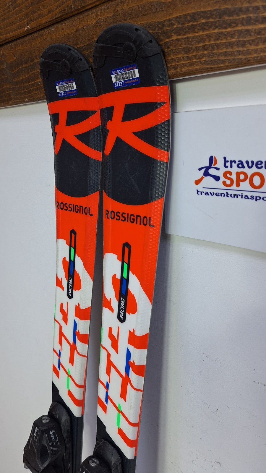 Rossignol Hero J 140cm Ski + Elan ESP 7.5 Bindings Winter Adventure Winter