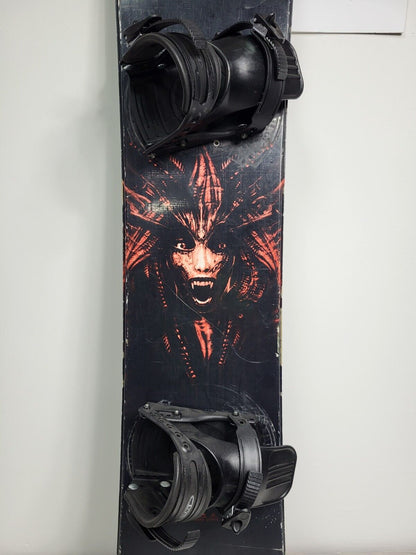 Matrix Syco 163W cm Snowboard +Project L Bindings Winter Adventure Sport Snow
