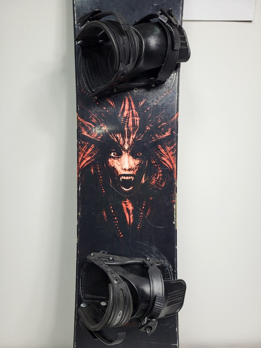 Matrix Syco 163W cm Snowboard +Project L Bindings Winter Adventure Spo ...