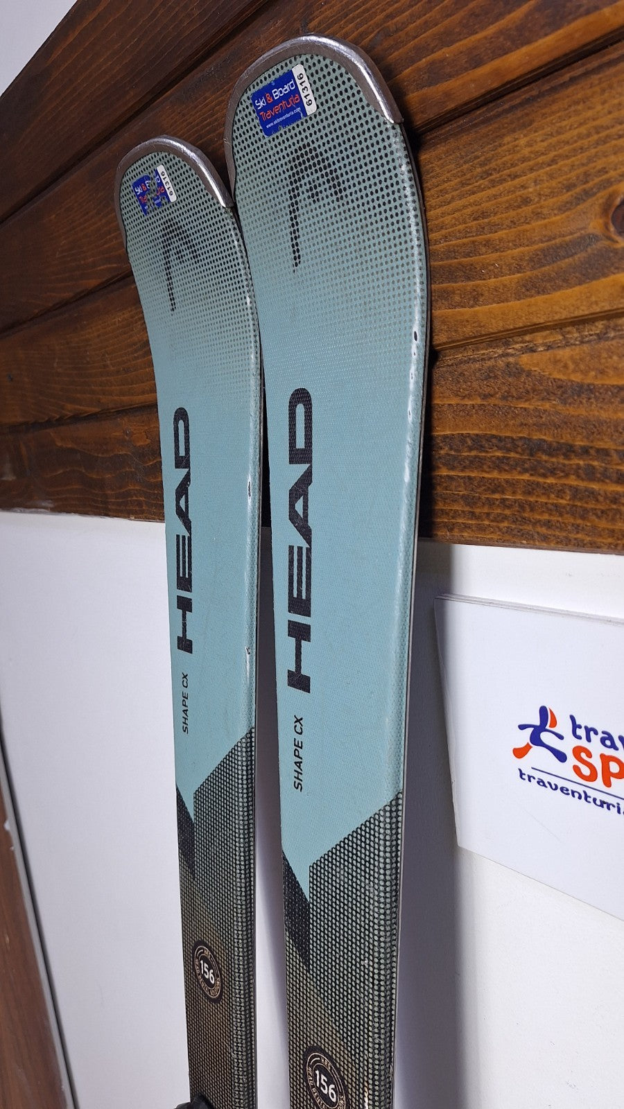 HEAD Shape CX  156cm  Ski + Tyrolia SP 10 Bindings Winter Sport Fun Snow