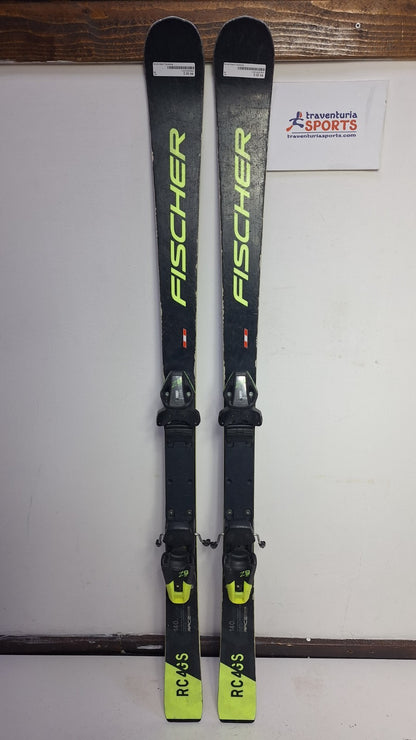 Fischer RC4 GS 140cm Ski + Fischer  Z9 Bindings Fun Snow Winter Sport