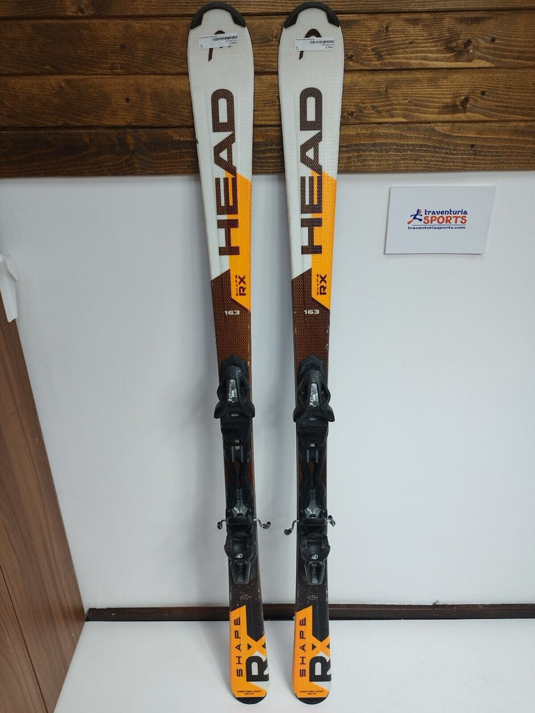HEAD Shape RX 163 cm Skis + Tyrolia 10 Bindings Winter Sport – Traventuria  Sports