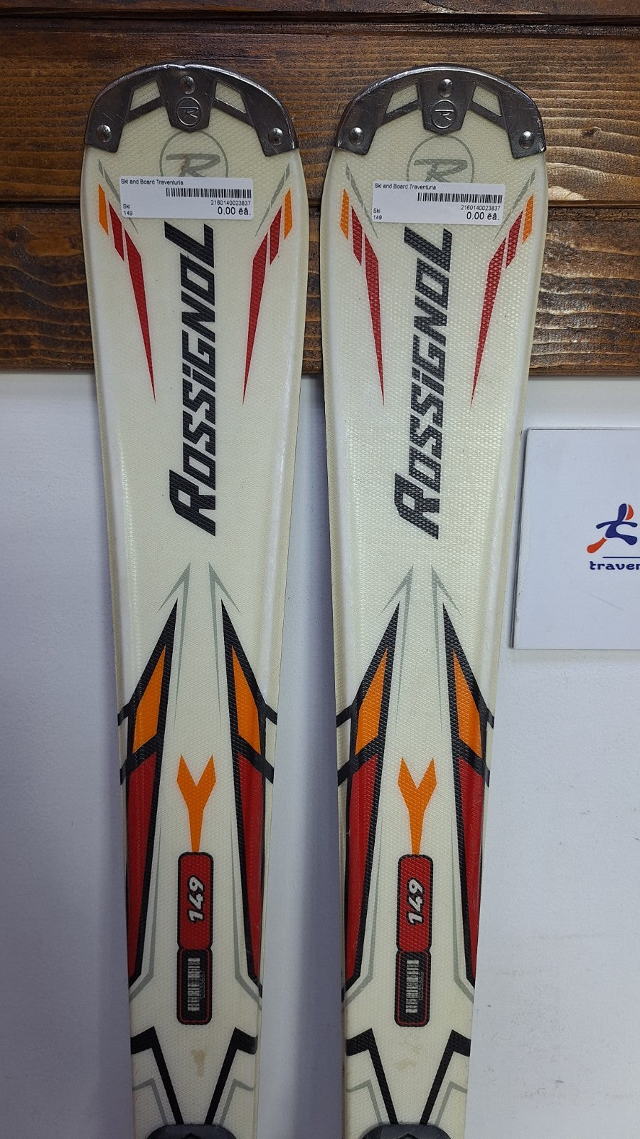Rossignol Pursuit 149 cm Ski + Rossignol Axium 10 Bindings Winter Sport Snow