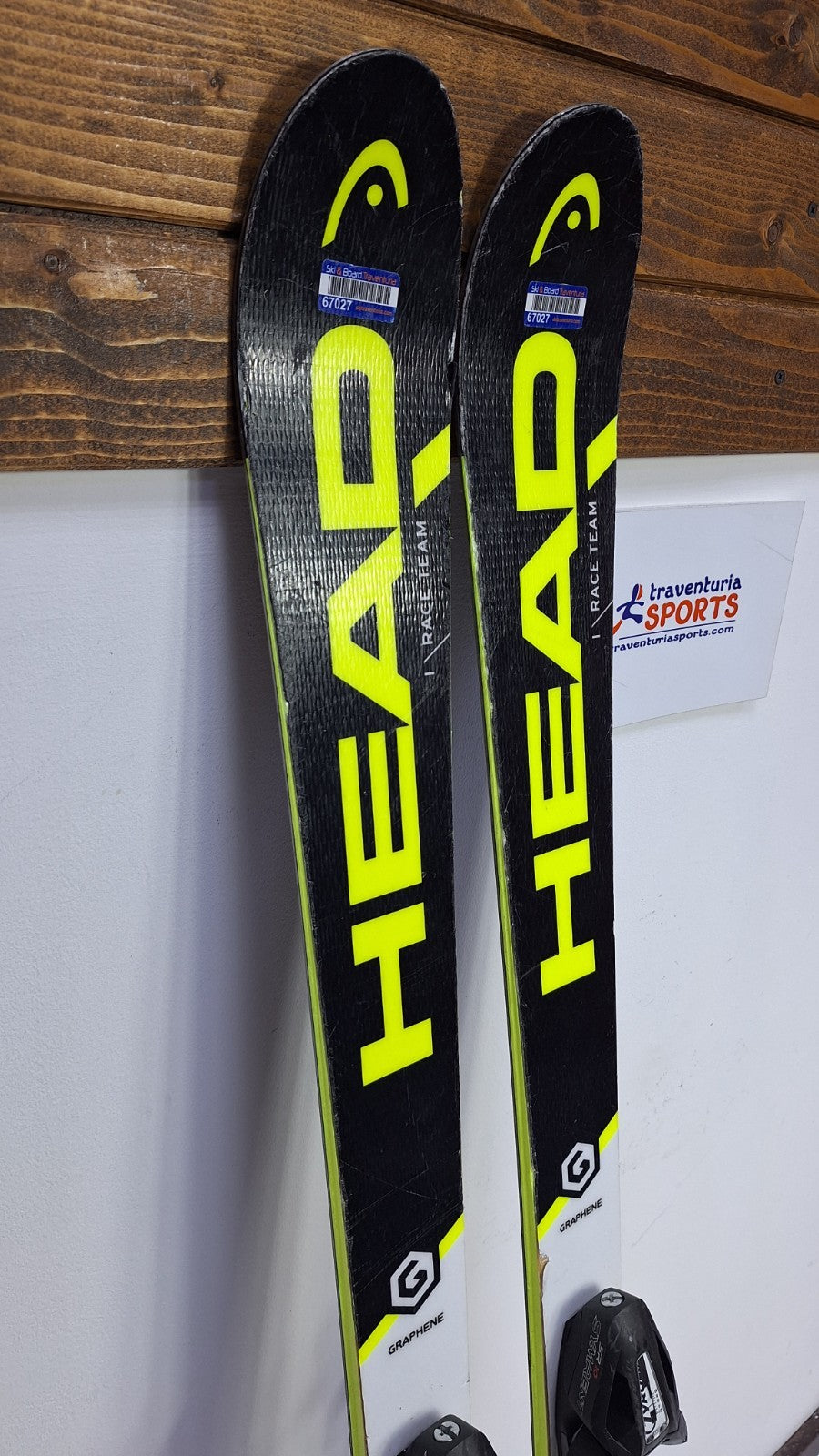 Sci HEAD i.Race Team 150 cm + attacchi Tyrolia SR 10 Sport invernali Divertimento sulla neve