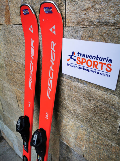 Fischer RC One X 145cm  Ski + Fischer RS 9 Bindings Adventure Winter Sport