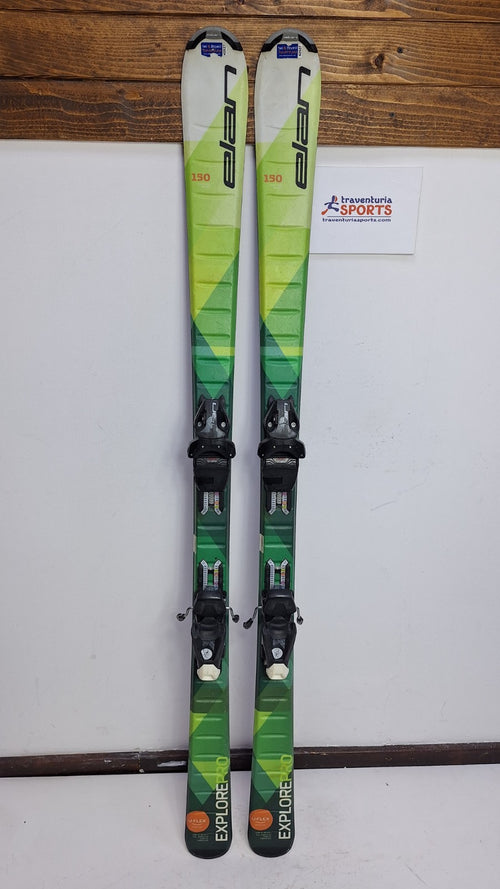 Elan Explore Pro QS 150 Ski + Elan 7.5 Bindings Winter Sport Fun