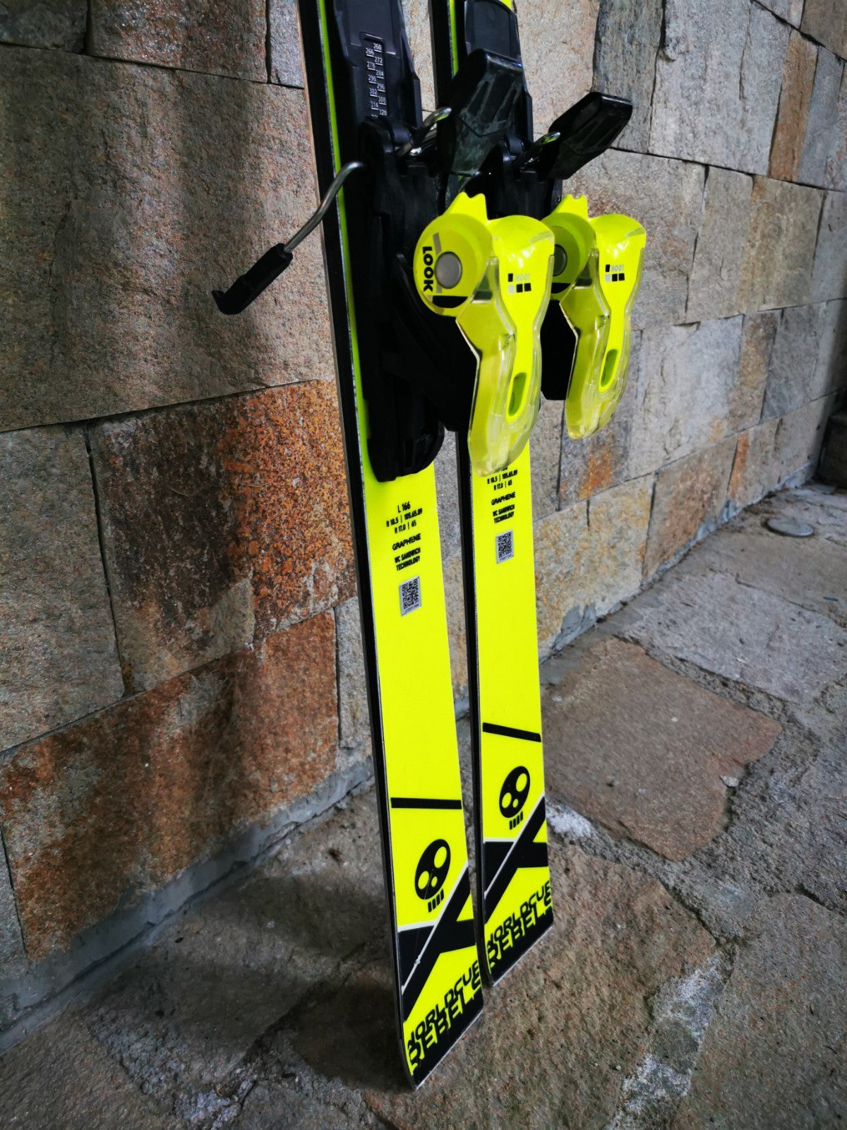HEAD WC Rebels 166 cm  Ski + Look 10 Bindings Adventure Winter Sport