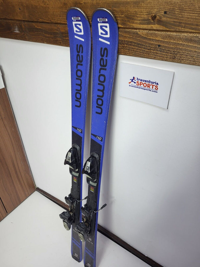 Salomon Pulse 150 cm Ski + Elan ESP 7.5 Bindings Adventure Winter