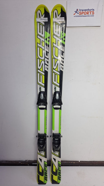Fischer RC4 Race 130cm Ski + Fischer  4.5 Bindings Fun Snow Winter Sport