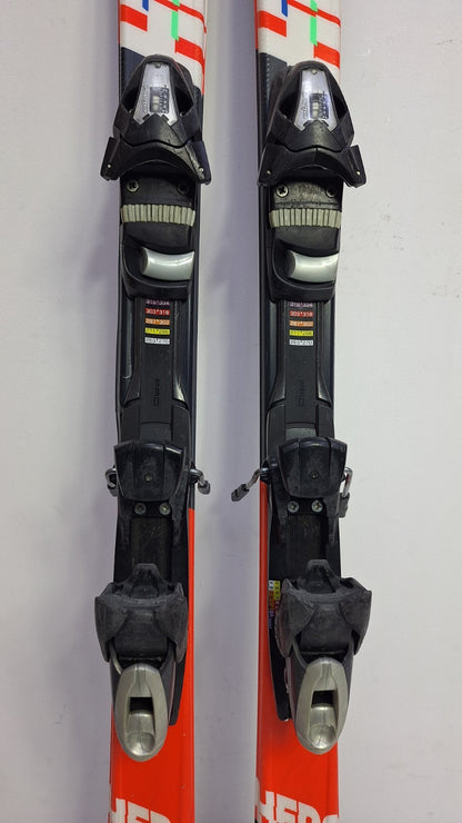 Rossignol Hero J 150 cm Ski + Elan ESP 7.5 Bindungen Winter Fun Snow Sports