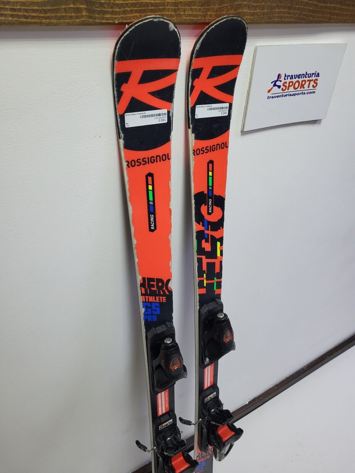 Rossignol Hero GS Pro 135cm Ski + Look 10 Bindungen Winter Adventure Winter