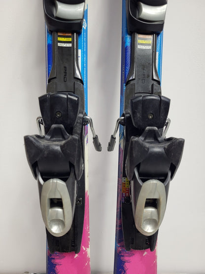 Nordica Little Belle 140 cm Ski + Elan ESP 7.5 Bindungen Winter Adventure Winter