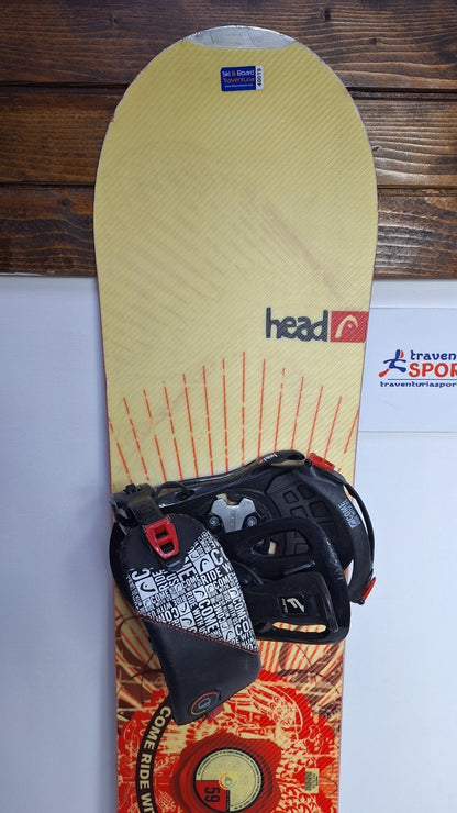 Snowboard HEAD Rocka 4D 159 cm + Attacchi HEAD M Sport Invernali Divertimento