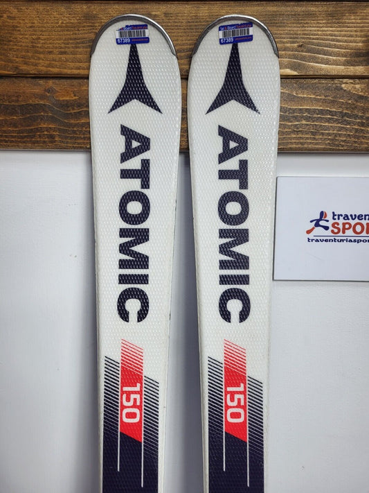 Atomic ETL R EZY2 150 cm Ski + NEUE Atomic 10 Bindungen Schnee Winter Spaß Sport