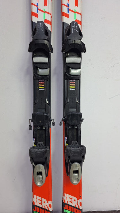 Ski Rossignol Hero J 150 cm + fixations Elan ESP 7.5 Plaisir hivernal Sports de neige