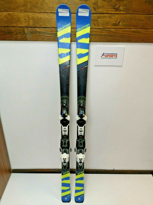 Salomon Xrace JR GS 159 cm Ski + Salomon X12 Bindungen Schneesport Winter Outdoor